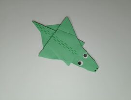 origami-crocodile