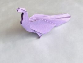 origami-peacock