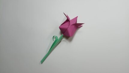 origami-tulip-with-stem